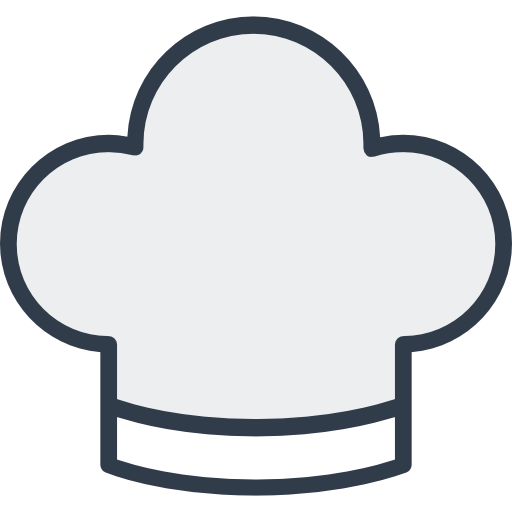 sombrero de cocinero icono gratis