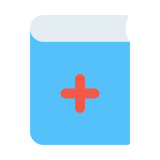 의학서적 무료 아이콘