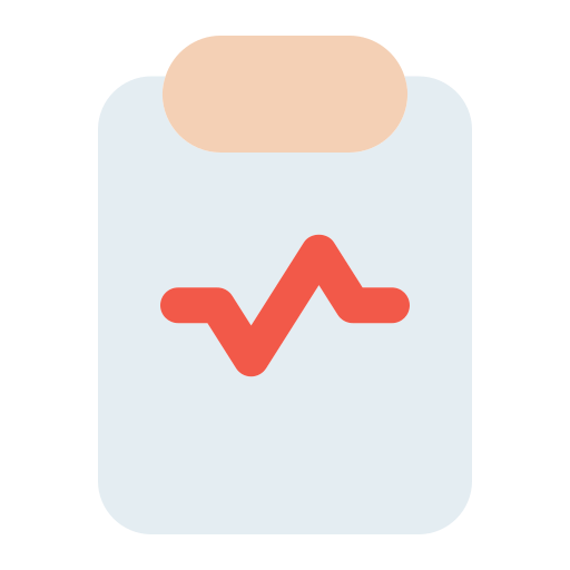 informe médico icono gratis