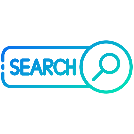 Search Generic Gradient icon