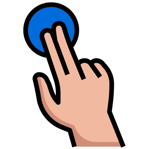 Tap - Free hands and gestures icons