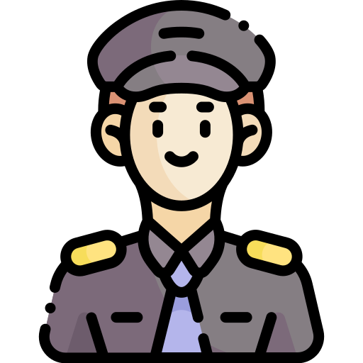 officier de police Icône gratuit officier de police Icône gratuit