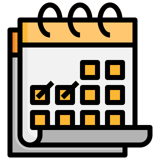 Calendar Generic Outline Color icon