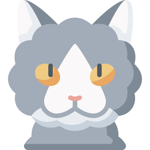 gato selkirk rex icono gratis