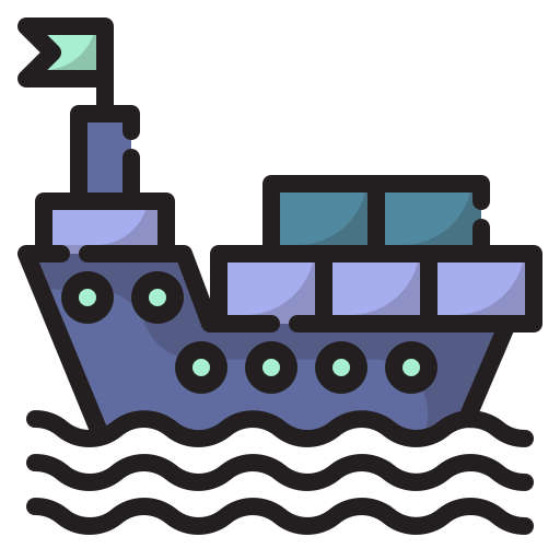 Boat Generic Outline Color icon