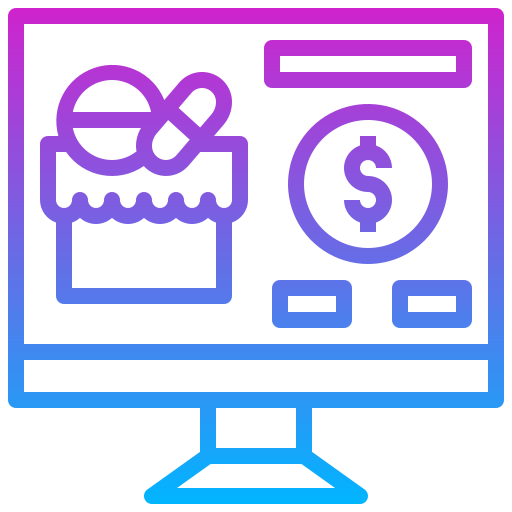 tienda en línea icono gratis