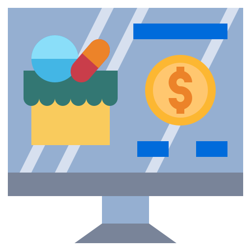 tienda en línea icono gratis