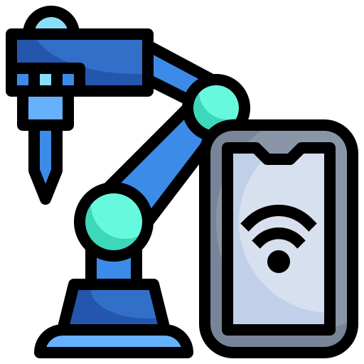 Robotics Generic Outline Color icon