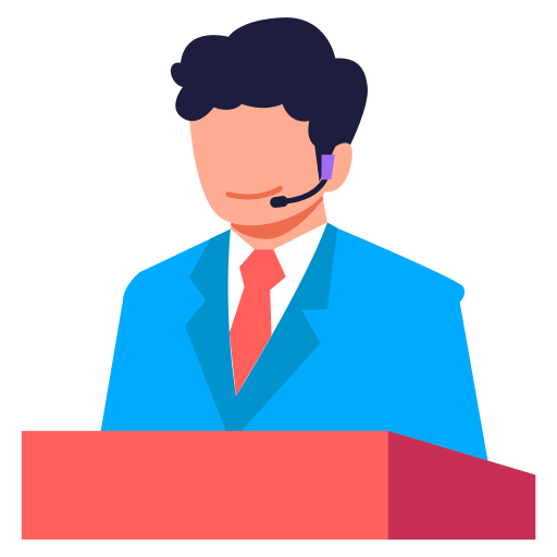 conférencier gratuit sticker