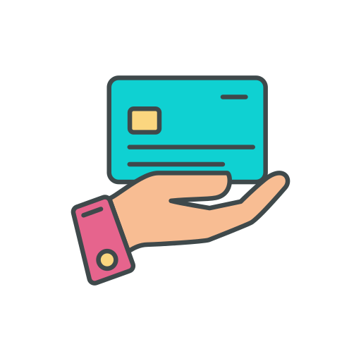 Credit card Generic Outline Color icon