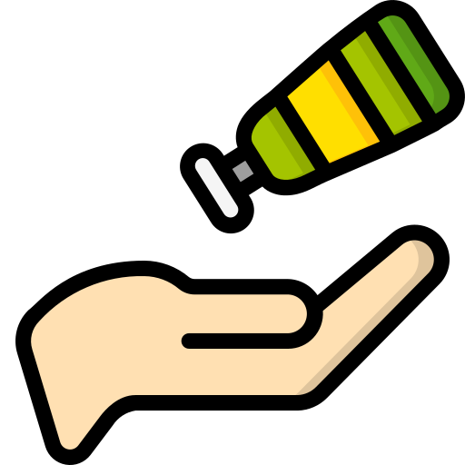 crema de manos icono gratis