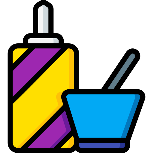 tinte para el cabello icono gratis