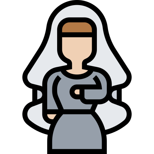 Nun free icon
