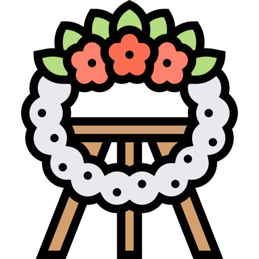 Wreath free icon