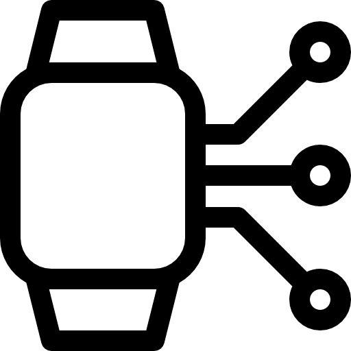 reloj inteligente icono gratis