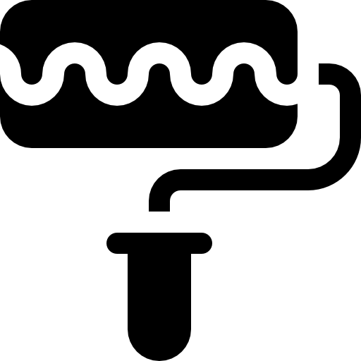 Paint roller free icon