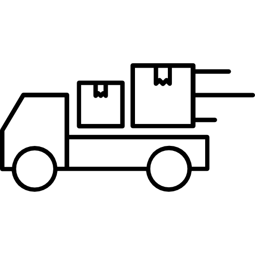 Грузовая машина бесплатно иконка Грузовая машина бесплатно иконка