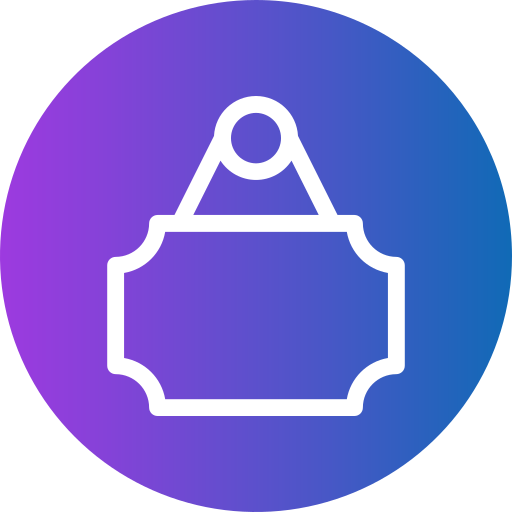 Hanging Generic Flat Gradient icon