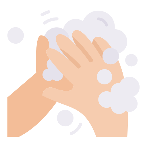 Hand wash free icon Hand wash free icon