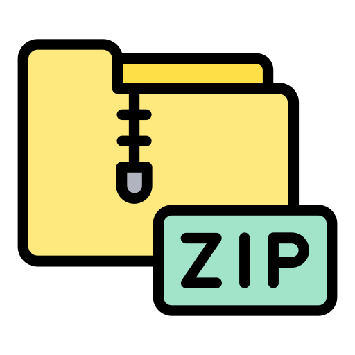 Zip folder - Free files and folders icons