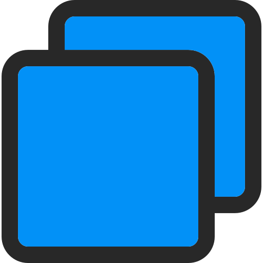 Copy Generic Outline Color icon