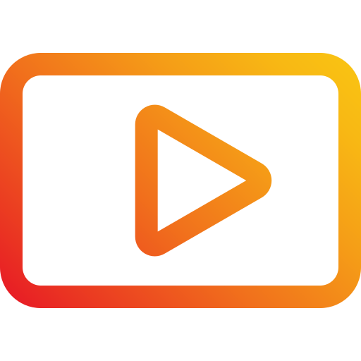 Video Generic Gradient icon