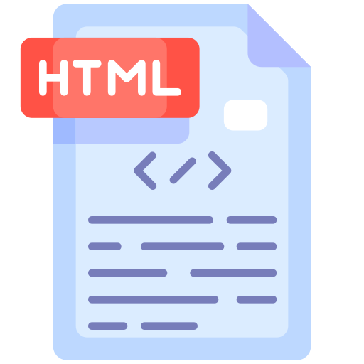 html icono gratis