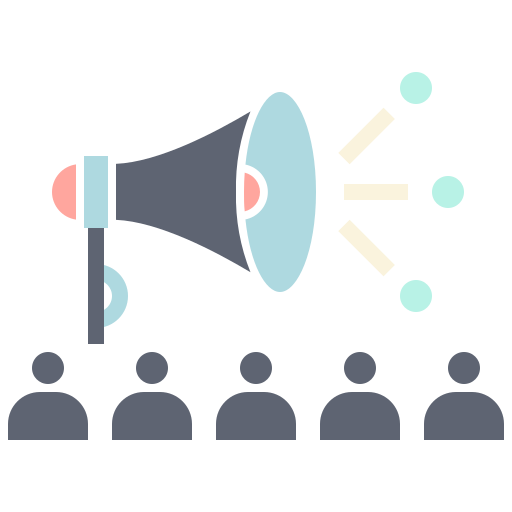 Marketing free icon