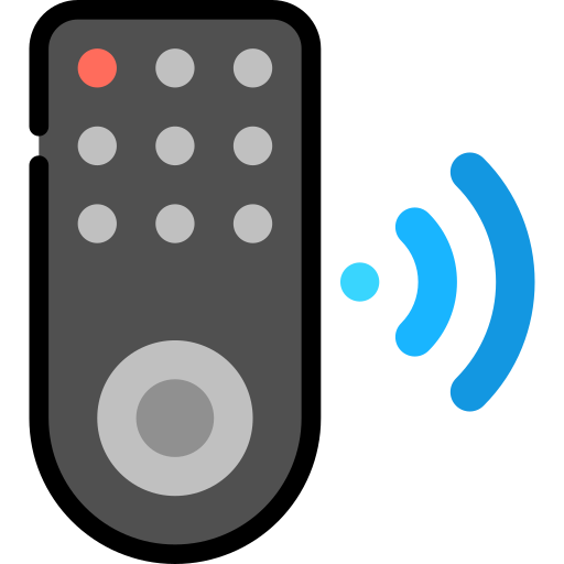 Remote Generic Outline Color icon