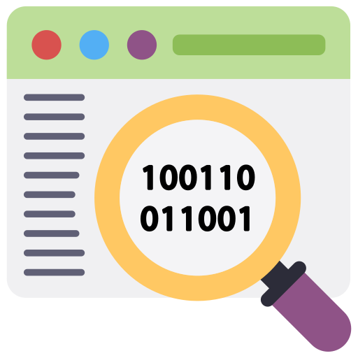 Binary code Generic Flat icon