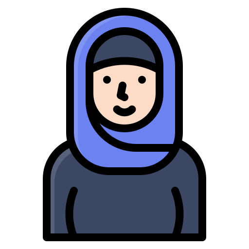 Muslim Generic Outline Color icon