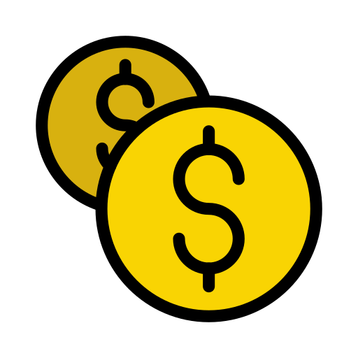 dólar grátis ícone dólar grátis ícone
