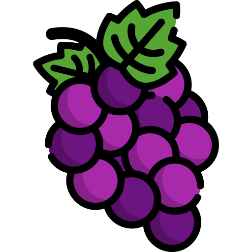 uvas icono gratis