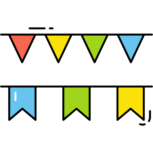 guirnalda icono gratis