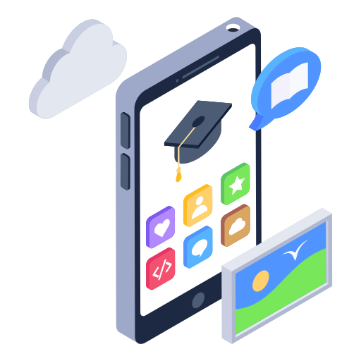 Online education free icon Online education free icon