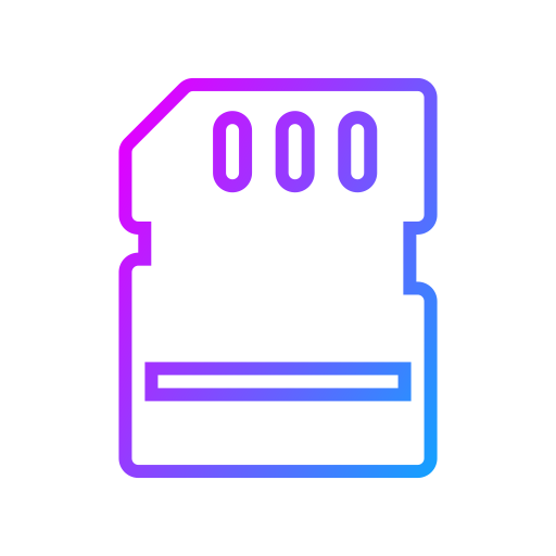 Sd card Generic Gradient icon