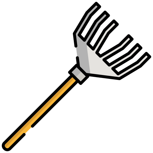 Rake Generic Outline Color icon