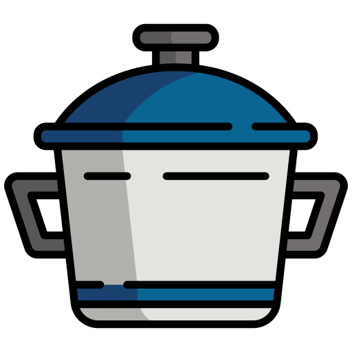 Cooking pot Generic Outline Color icon