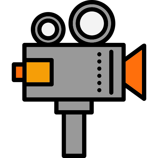 camara de video icono gratis