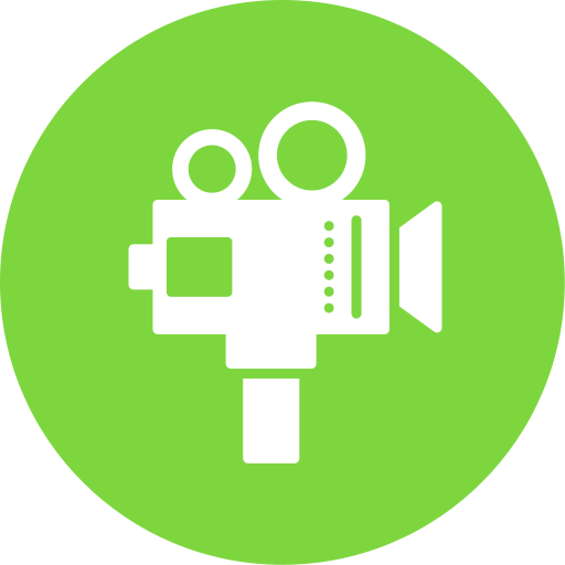 camara de video icono gratis