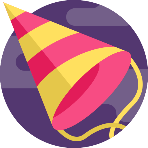 Chapeau de fête - Icônes anniversaire et fête gratuites
