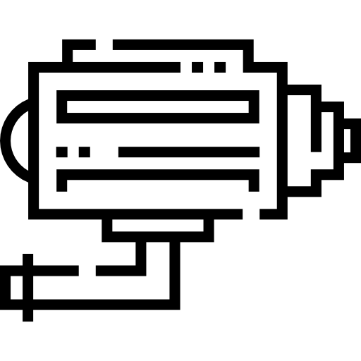 circuito cerrado de televisión icono gratis