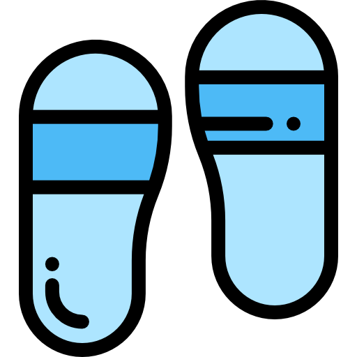 chancletas icono gratis