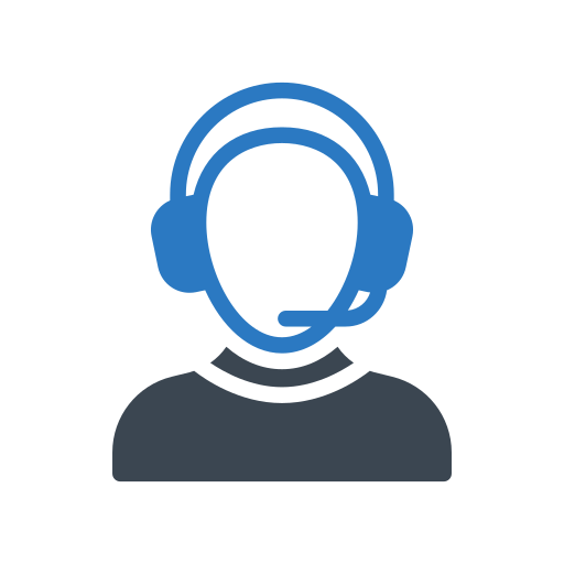 Customer care Generic Blue icon