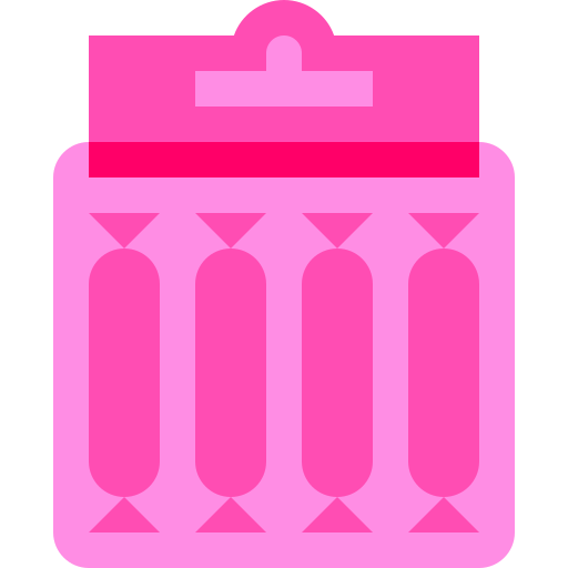 Sausage Basic Sheer Flat icon