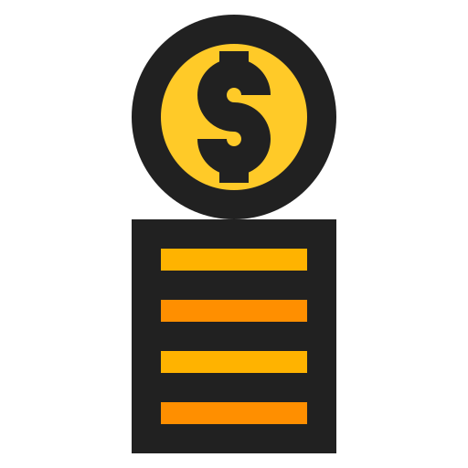 monedas icono gratis