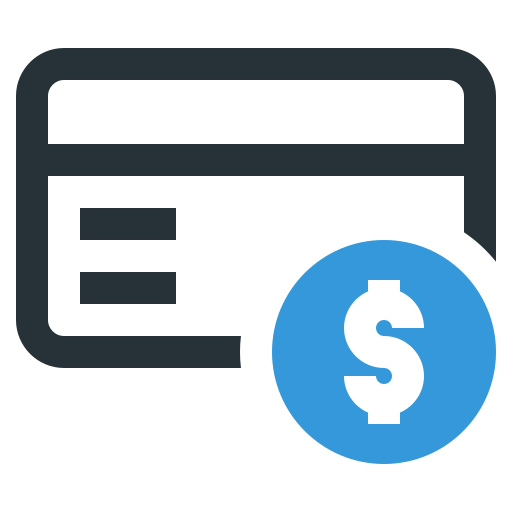 Credit card free icon