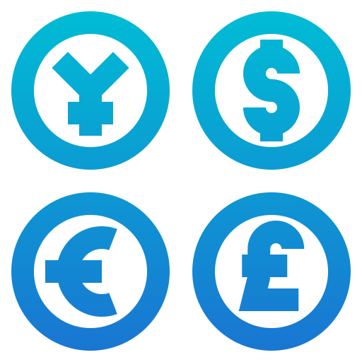 Currencies Generic Gradient icon