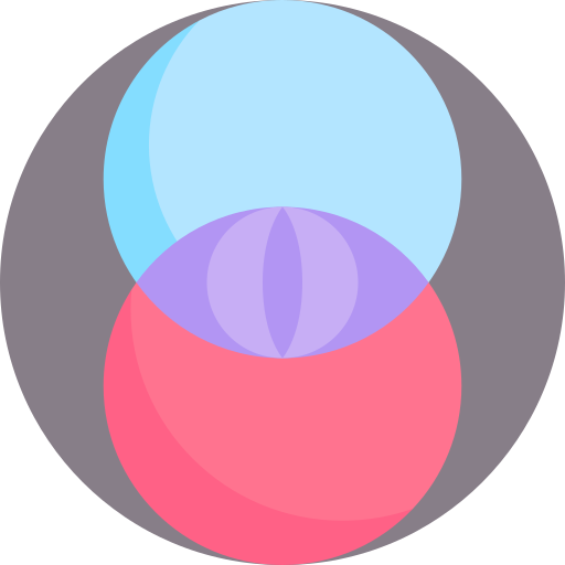 Vesica piscis Special Flat icon