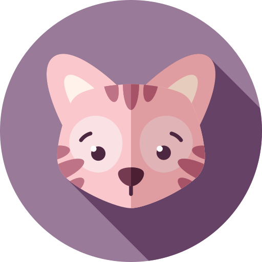 Pair of Cats Icon - Download in Glyph Style